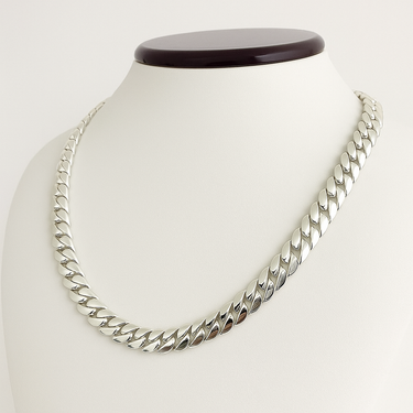 Cuban Link Chain 8mm - 999 Sterling Silver
